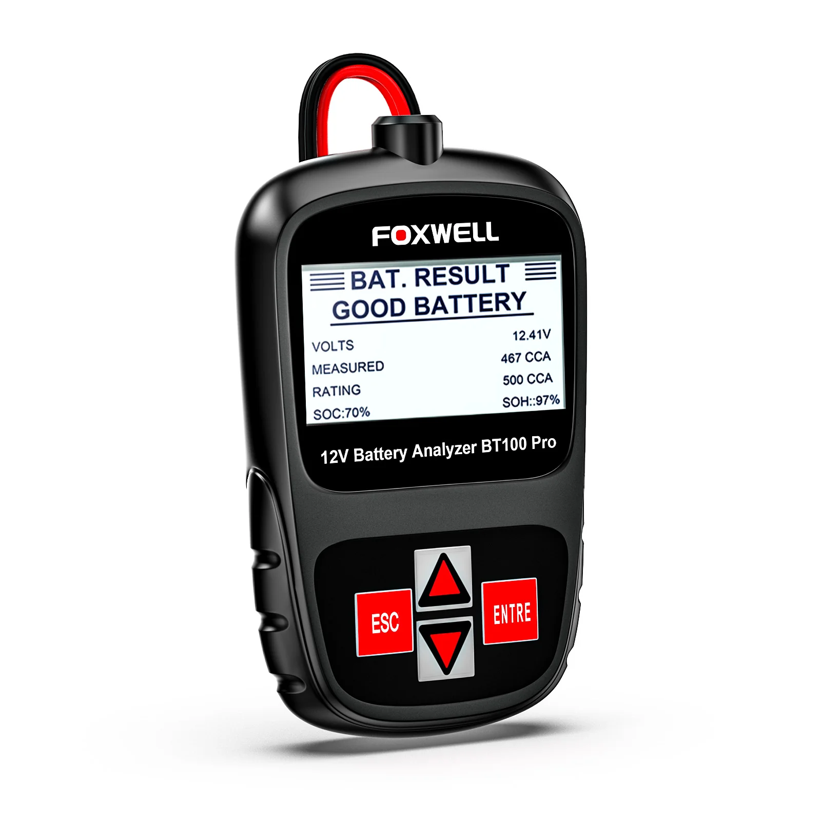 Foxwell BT100 Pro Battery Load Tester 12V 100-1100CCA - Image 3