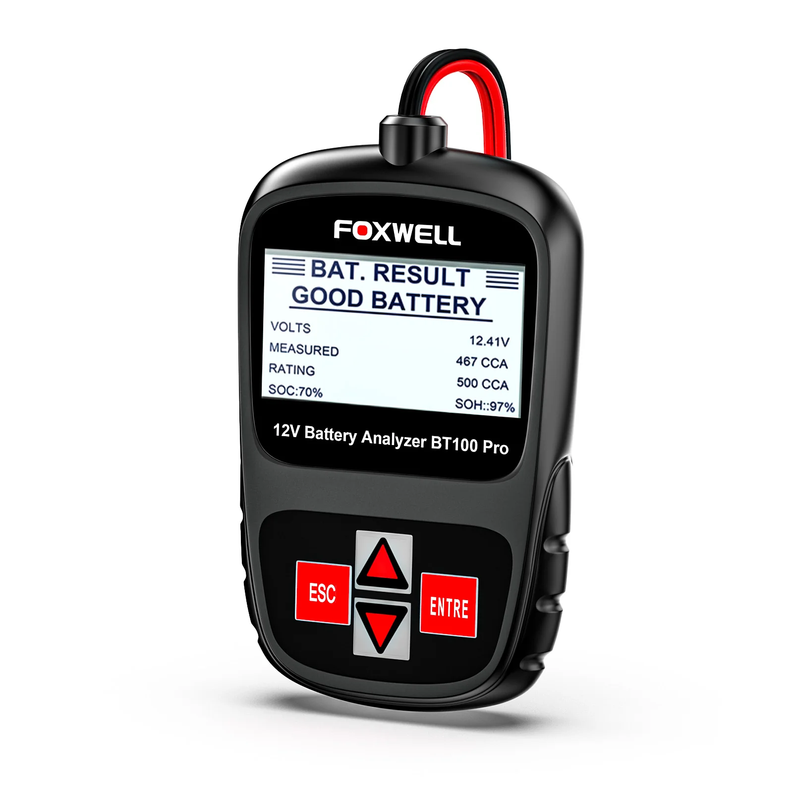 Foxwell BT100 Pro Battery Load Tester 12V 100-1100CCA - Image 4