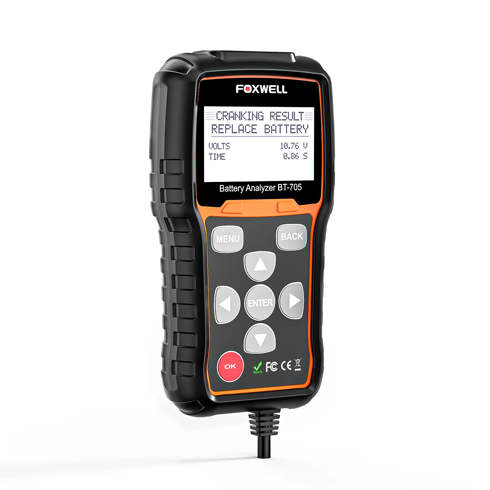 Foxwell BT705 12V Battery Tester 24V Truck Analyzer Cranking Charging System - Image 3