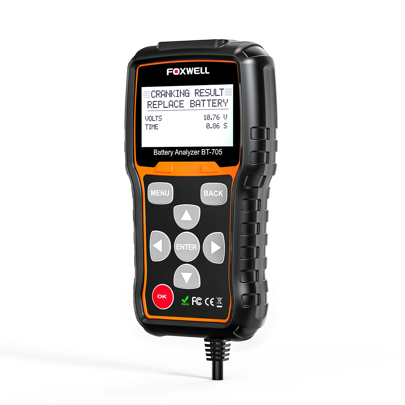 Foxwell BT705 12V Battery Tester 24V Truck Analyzer Cranking Charging System - Image 4