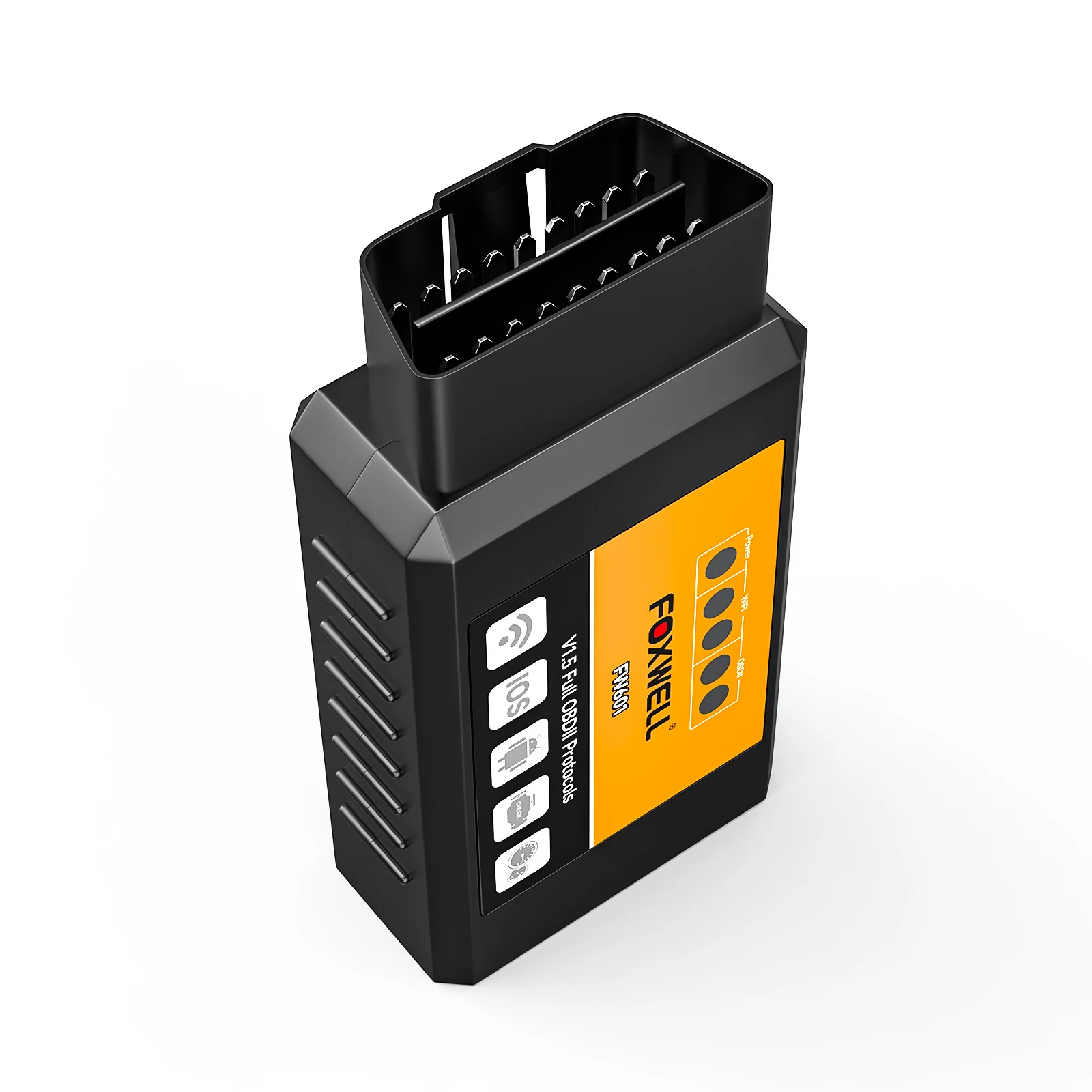 Foxwell FW601 Universal OBD2 WIFI ELM327 V 1.5 Scanner for IOS Android Auto Fault Code Reader - Image 2