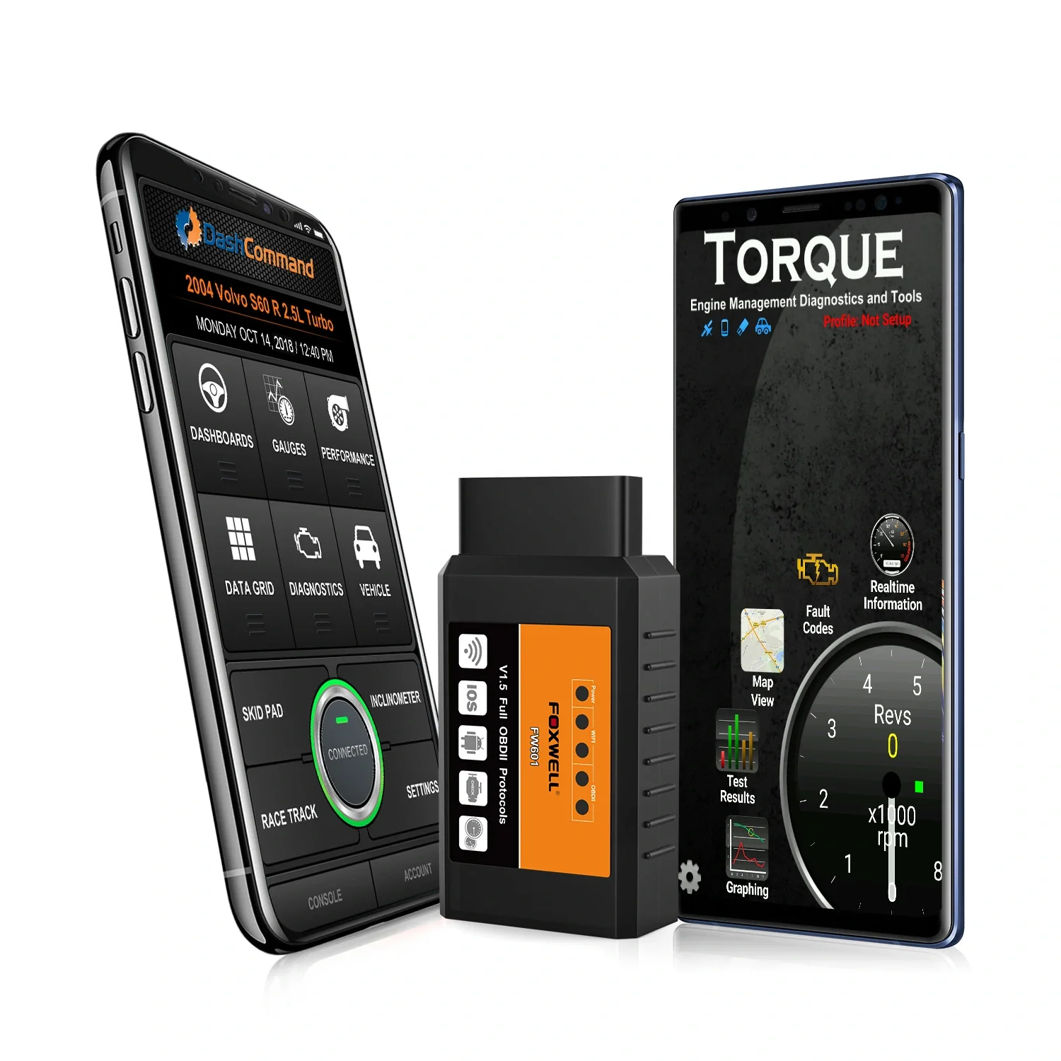 Foxwell FW601 Universal OBD2 WIFI ELM327 V 1.5 Scanner for IOS Android Auto Fault Code Reader - Image 5