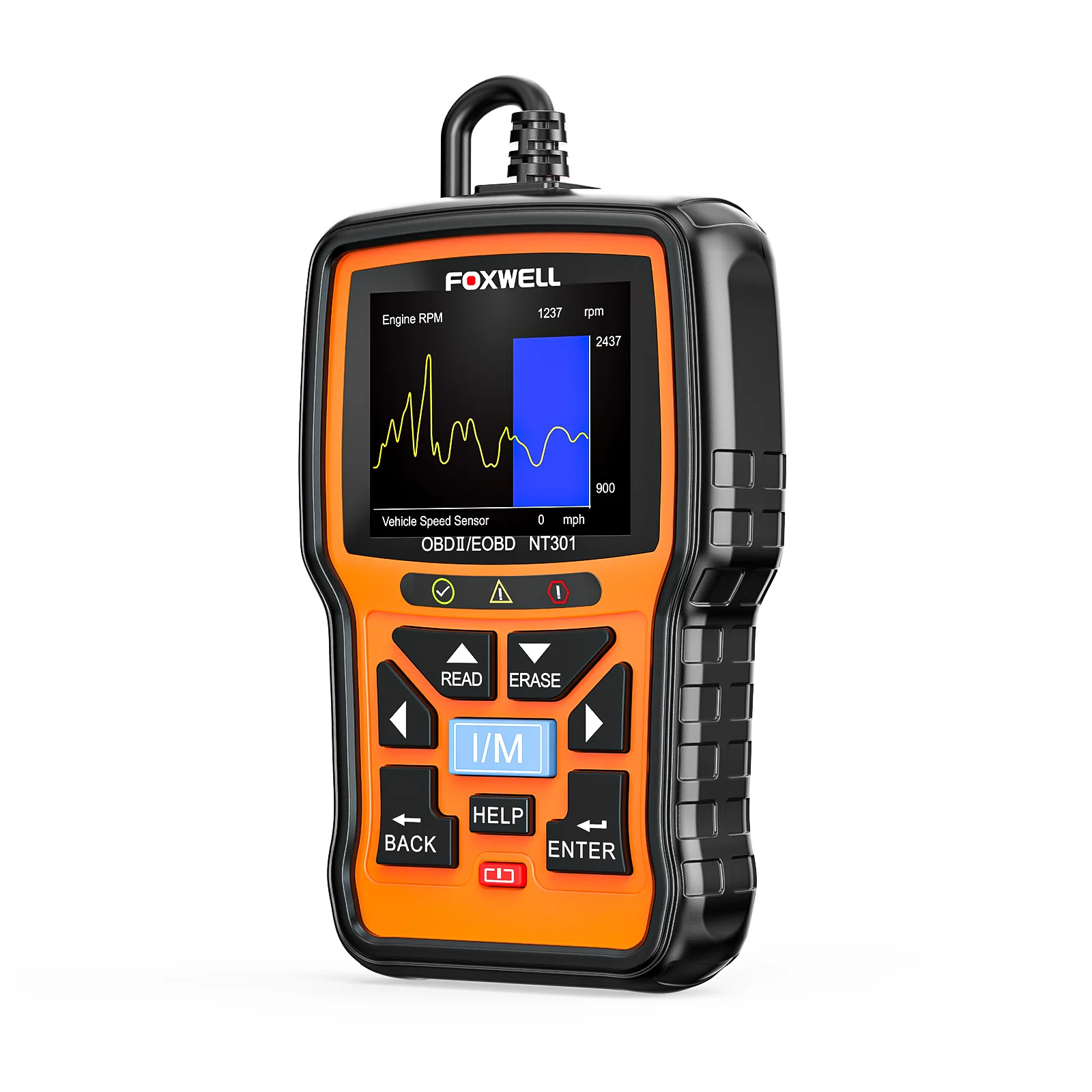 Foxwell NT301 OBD2 & EOBD Scanner Professional Enhanced Diagnostic Code Reader Tool Upgraded Version Of NT201 - Image 4