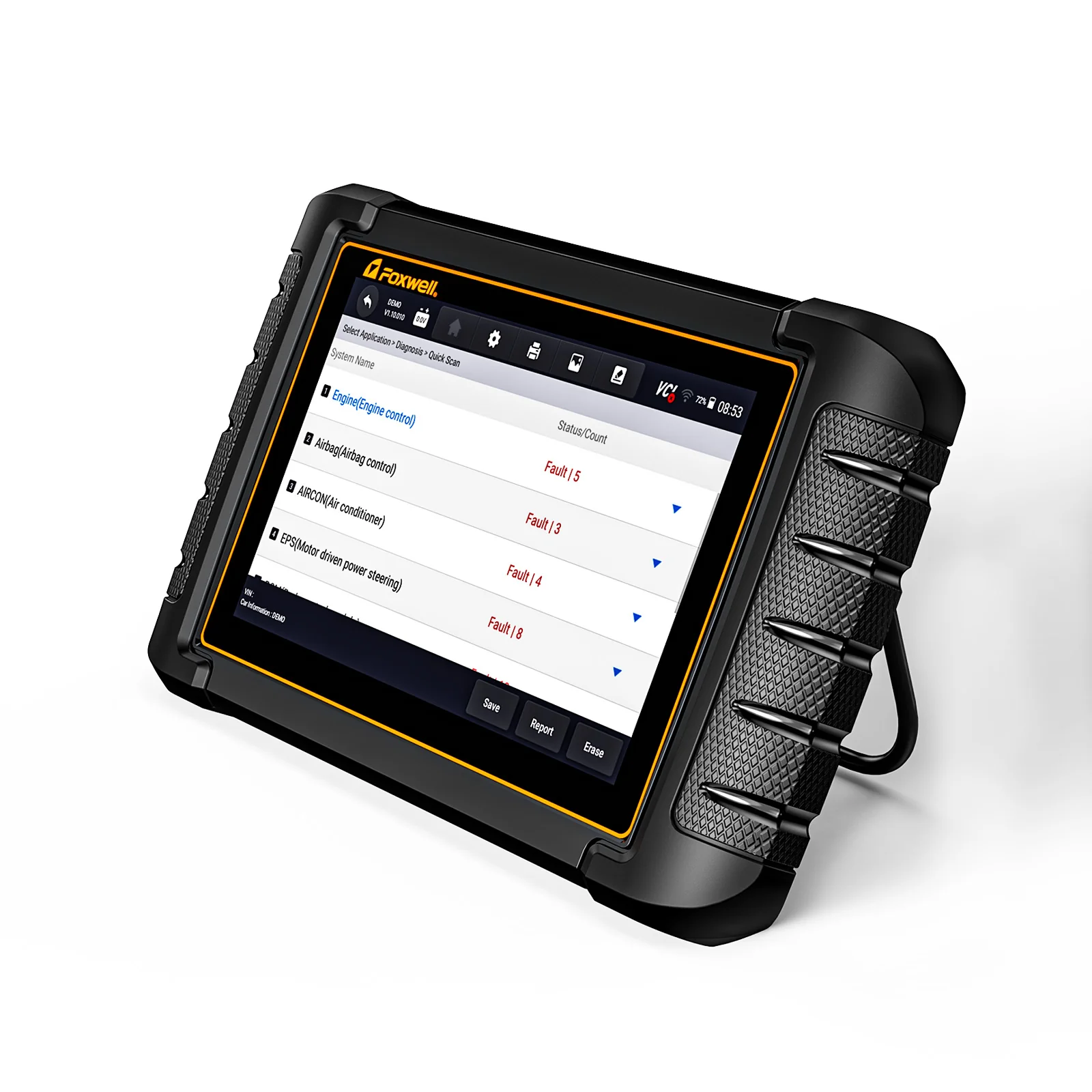 Foxwell NT809BT Advanced Bluetooth OBD2 Android Scanner for all cars with 30+ Resets - Image 3