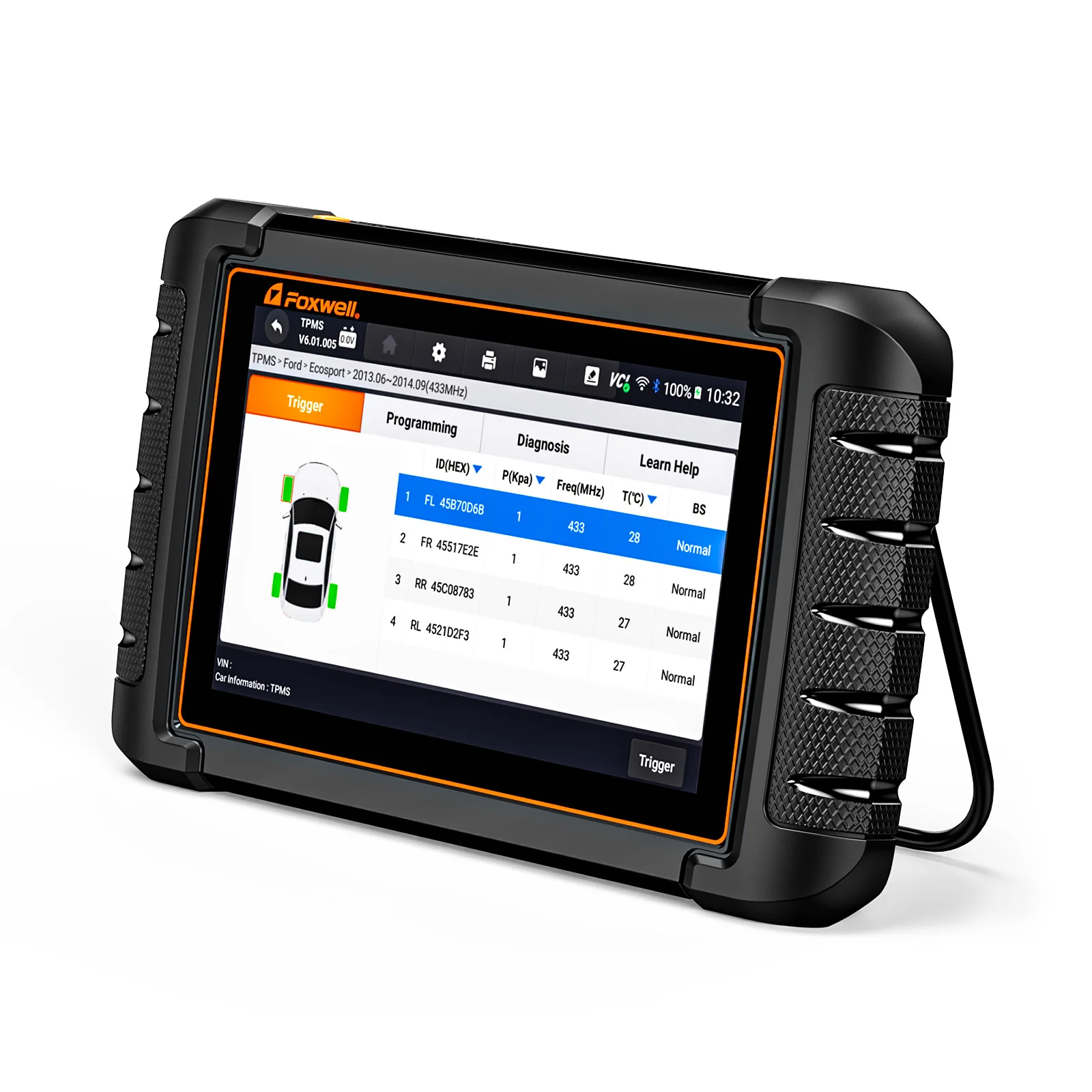 Foxwell NT809TS Bi-Directional OBD2 Diagnostic Scanner and TPMS Tool - Image 3