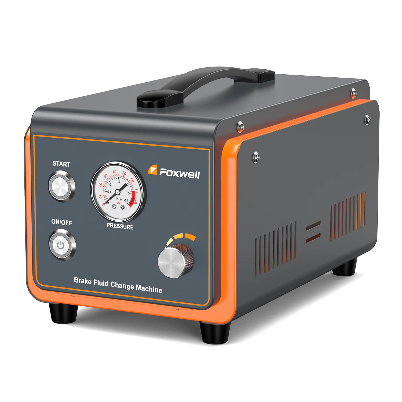 Foxwell RT1000 Automatic Brake Bleeder Kit Dual Pulse Vacuum Brake Fluid Exchanger with Pressure Gauge - Image 3