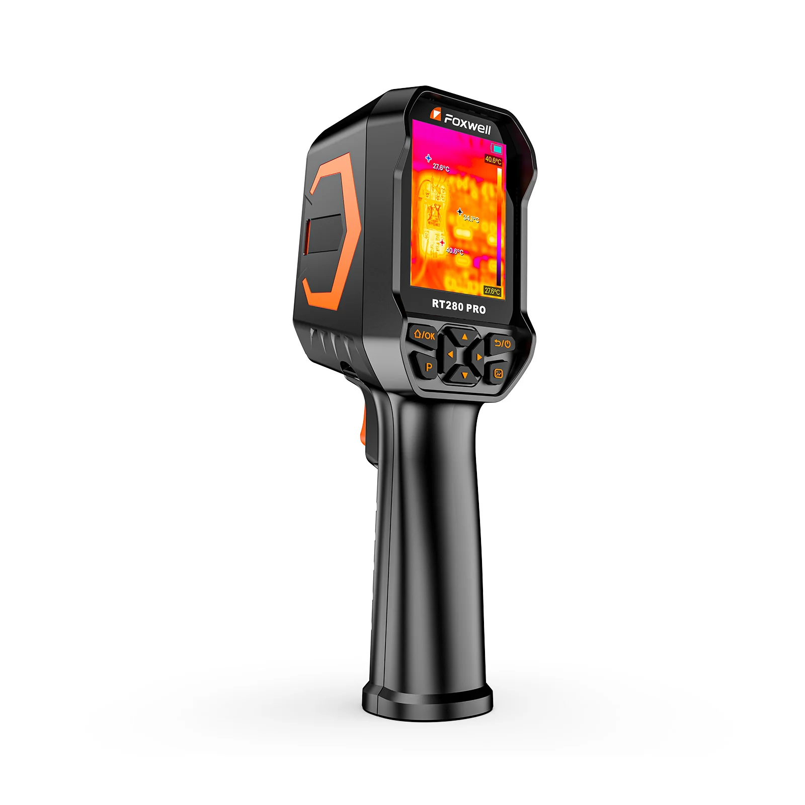 Foxwell RT280 PRO Dual-Lens Thermal Imaging Camera 512x384 TISR Resolution with 2MP Visual Light Camera, Infrared Cameras with Laser, PC Analysis - Image 4