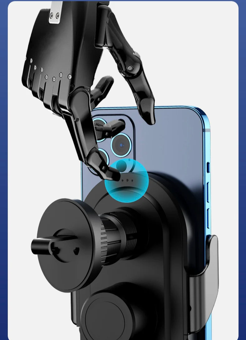 Foxwell Wireless Car Mount Charger with 66W Fast Charging - Image 3